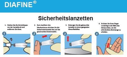 diafine lanzetten